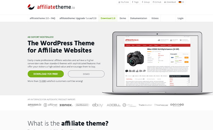 Logo of affiliatetheme.io